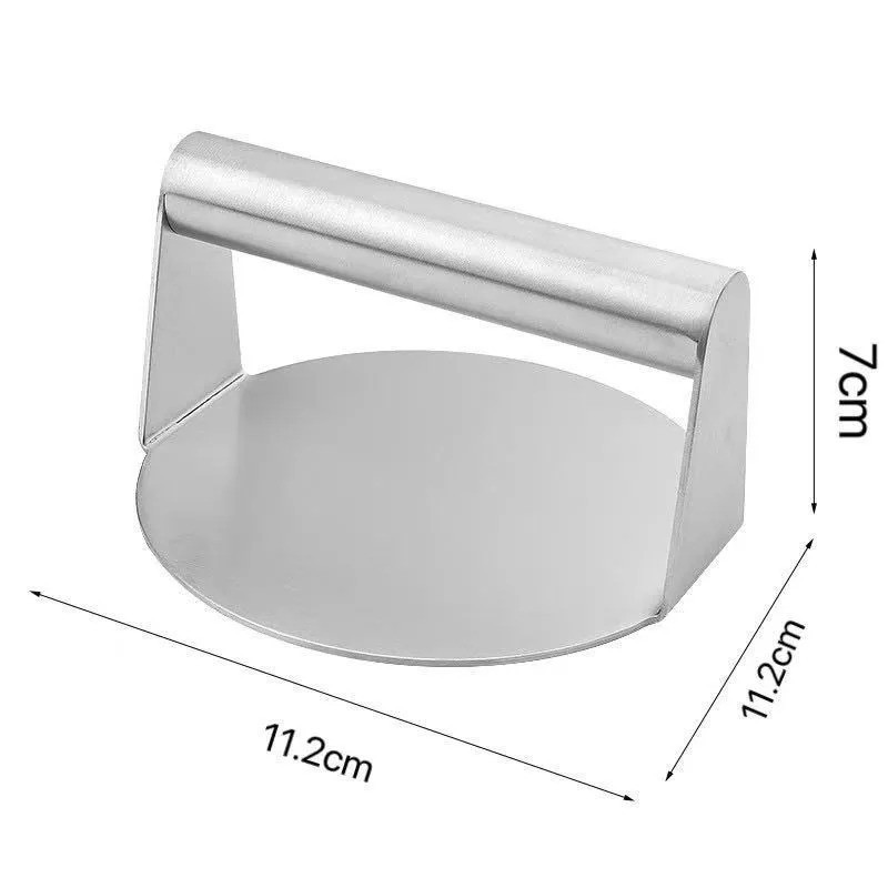 Stainless Steel Burger Press Patty Maker Meat Masher Kitchen Tool gallery