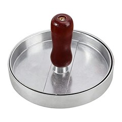 Hamburger Patty Maker Grill Press Large Round Burger Metal Mould Cooking Tool