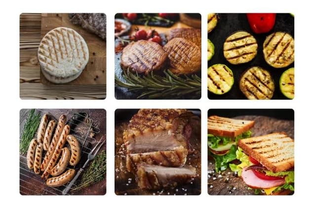 6.5 inchHeavy Duty Cast Iron Grill Press Burger Press Barbecue Press Meat Pre... gallery