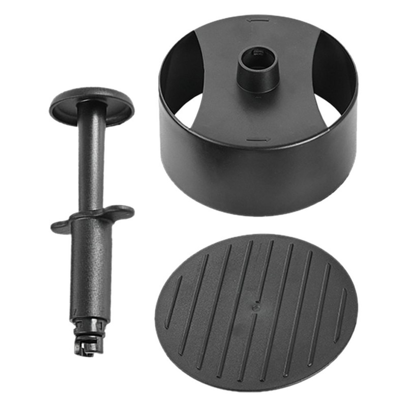 Black Plastic Hamburger Maker Mold Nonstick Manual Meat Press for Home Cooking gallery