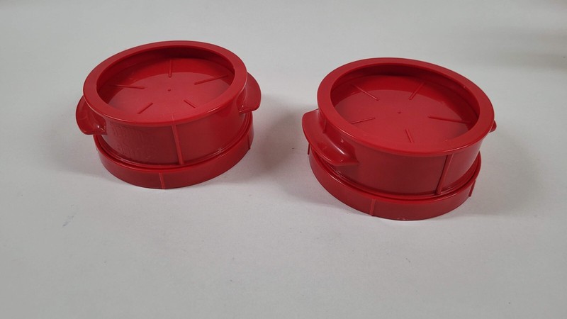 Lot of 2 Stuff-A-Burger Presses 4.5 Inch diameter Stuffed Burger Cheeseburger gallery