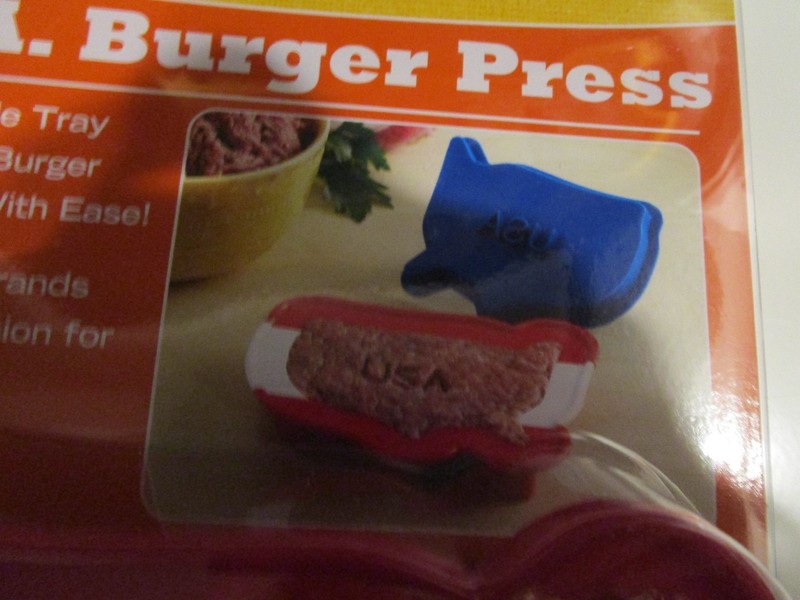 USA Hamburg Maker Meat Press Kitchen Gadget Food Plastic Hamburger Making gallery