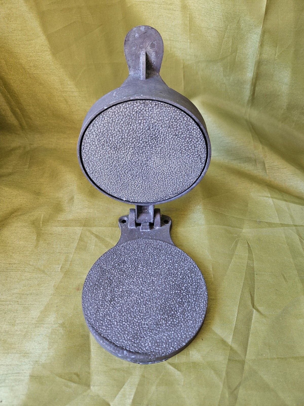Vintage Metal Adjustable Hamburger Patty Press 4 5/8" Commercial Kitchen Tool gallery