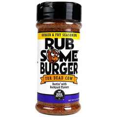 Burger & Fry Seasoning Rub Some Burger for Dead Cow, 6.5 Oz Rub