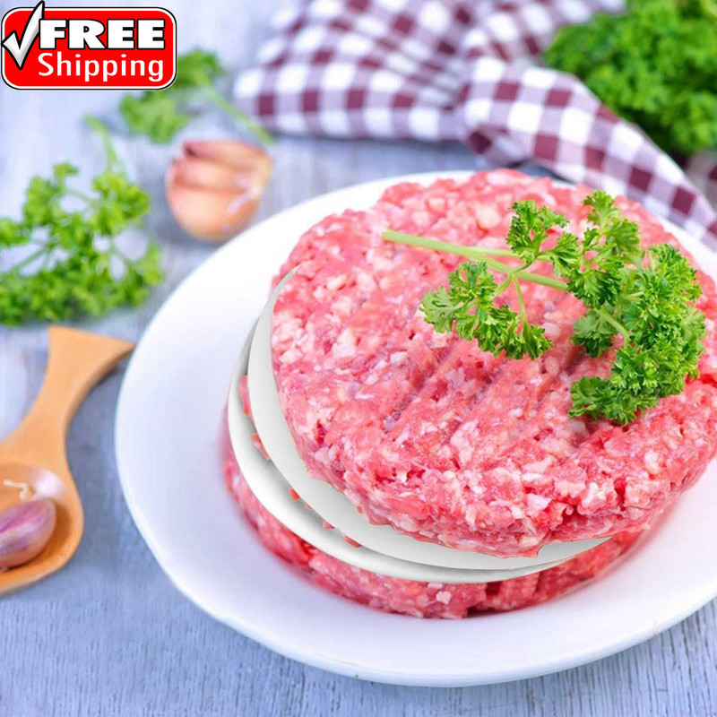 100 Pcs Burger Patty Paper Hamburger Parchment Papers 4 Inch Non-Stick round Ham gallery