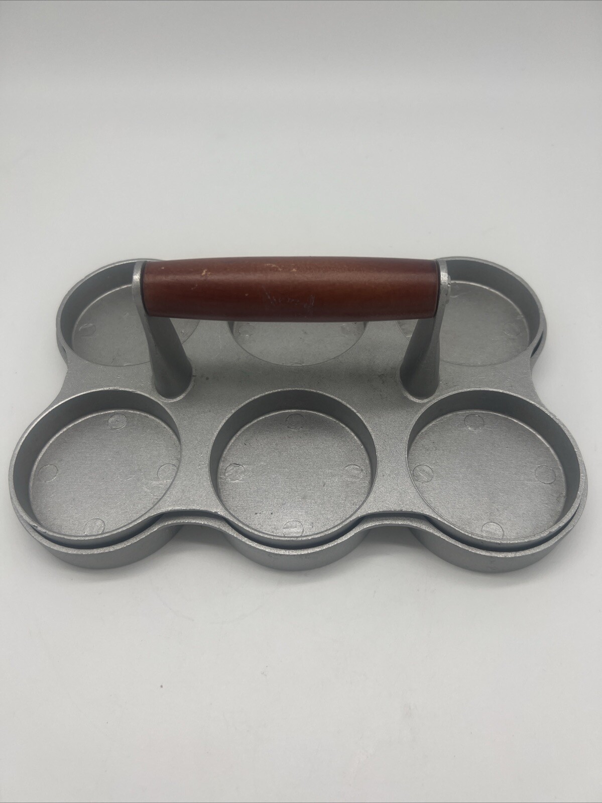 Mini Burger Press Makes 6 Patties EUC gallery