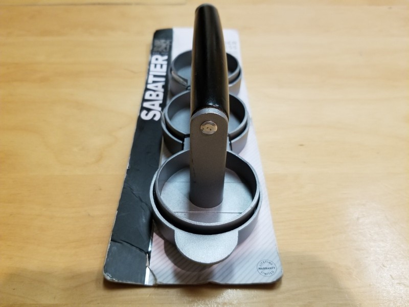 Sabatier Slider Press, 3 X 3oz Slider Size Burgers, Hamburgers, New, Ships Free gallery