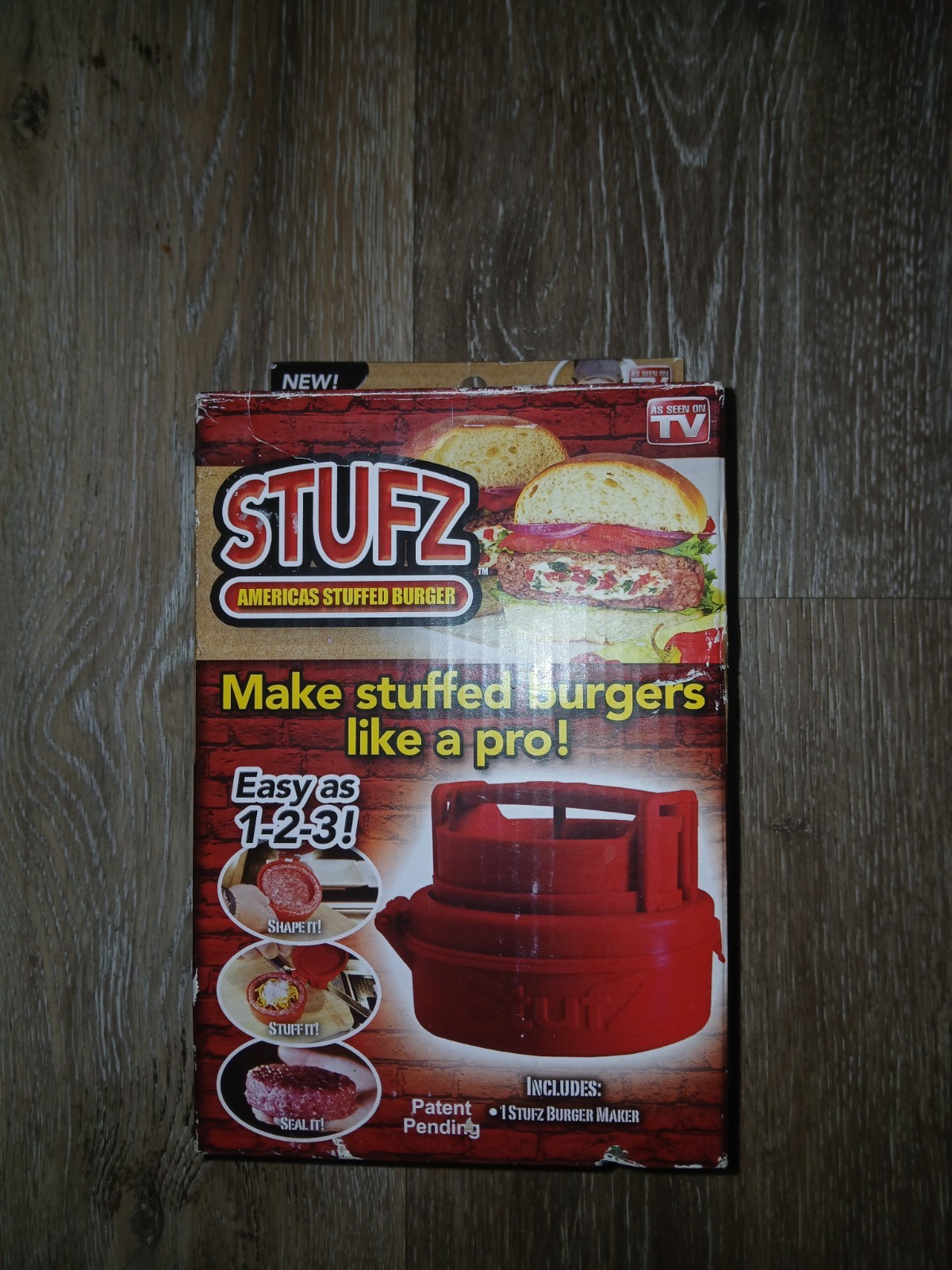 Stufz Stuffed Burger Press - Hamburger Patty Maker - As Seen On TV gallery