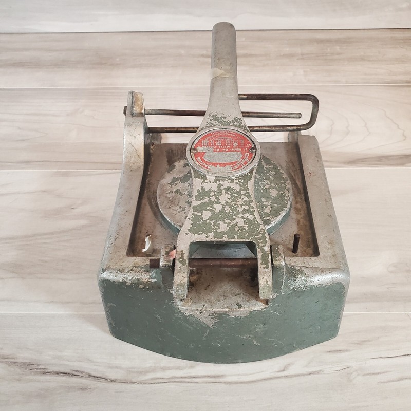 Vintage Hollymatic 'Holly Jr' Hamburger 5" Patty Mold Press Machine Aluminum gallery