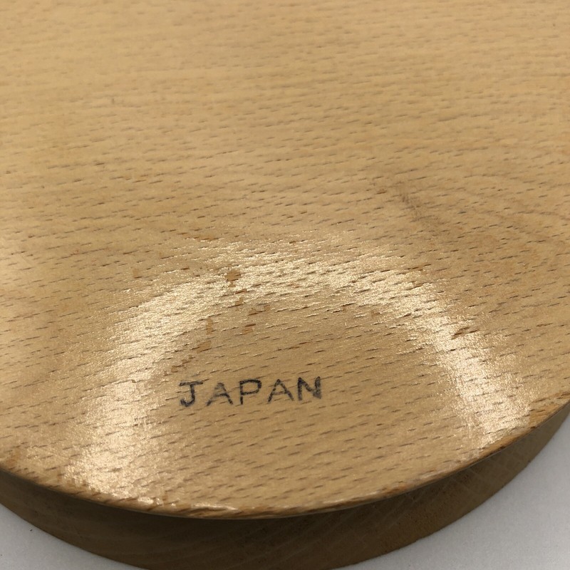 Vintage Wooden Hamburger Press Made in Japan **See description** gallery