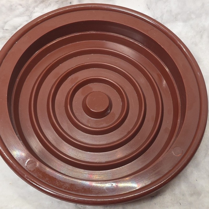 Vtg Charcoal Companion Double Hamburger Press Mold 2005 Burger Circular Patties gallery