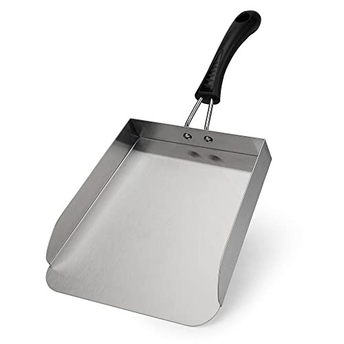 Stainless Steel Griddle Mover Smash Burger Food Shovel Grill Spatula Great gallery