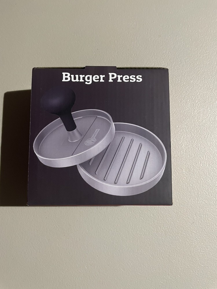 Cave Tools Burger Press Perfectly Formed Hamburger Maker Includes 200 Non Stick