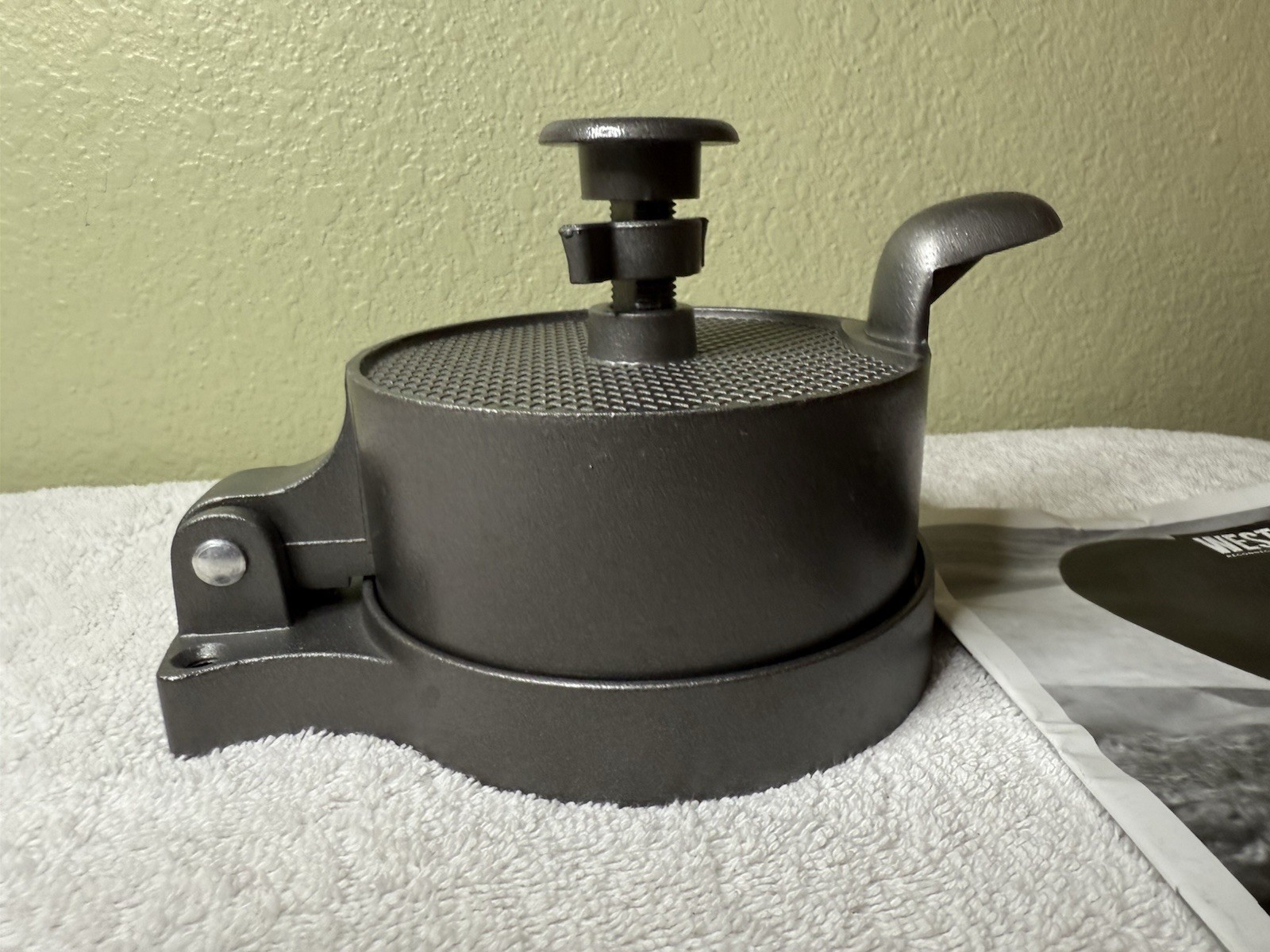 BURGER PRESS NON STICK HEAVY DUTY HAMBURGER PATTY PRESS MINT gallery