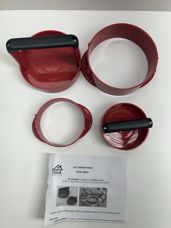 Hamburger Press Easy Making Patties (3 in 1 Nesting Style) gallery
