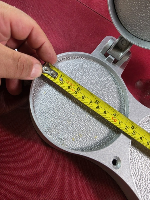Weston DOUBLE Hamburger Press METAL Vintage EJECTOR BUTTONS gallery