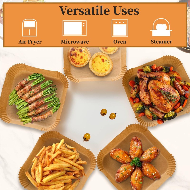 125 Pcs 7.9 Inch Square Air Fryer 125 Square, primary color gallery
