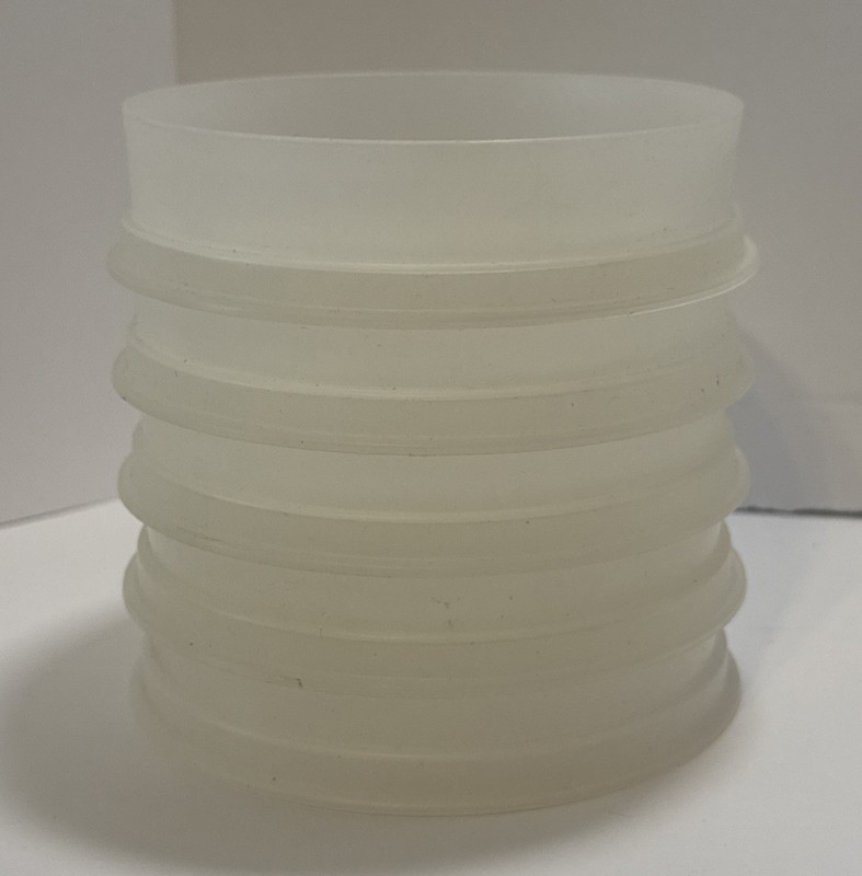Vintage Tupperware Hamburger Press Lot #1926 Pink Handle 5 Keepers & Ring gallery