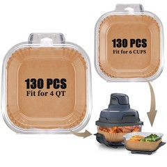 Air Fryer Liners disposable fits fits fits for Ninja Crispi 260 PCS