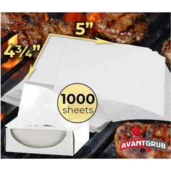 Bulk Hamburger Patty Paper 4.75 x 5in – 1000 Pack