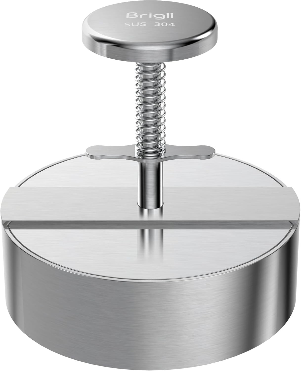 304 Stainless Steel Burger Press,Hamburger Patty Maker, Heavy Duty Stainless ... gallery