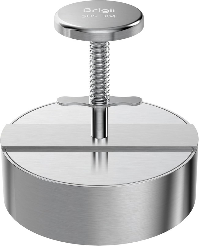 304 Stainless Steel Burger Press,Hamburger Patty Maker, Heavy Duty Stainless ... gallery