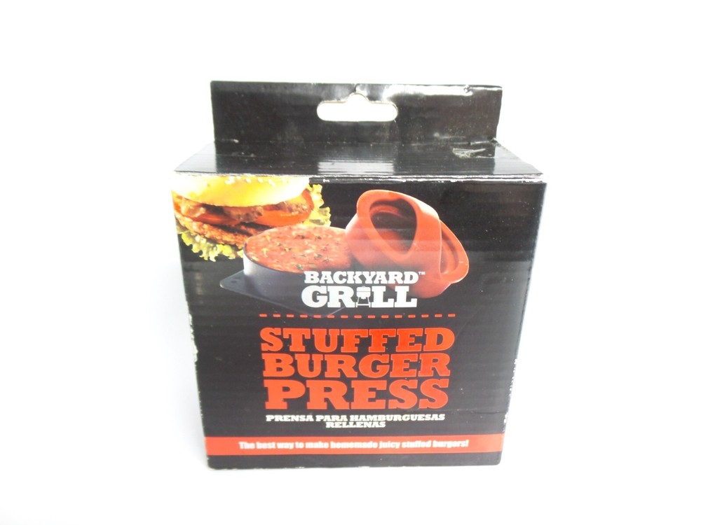 Burger Maker Press Stuffed Patty Hamburger Stick Non BBQ Molds Sliders Grill