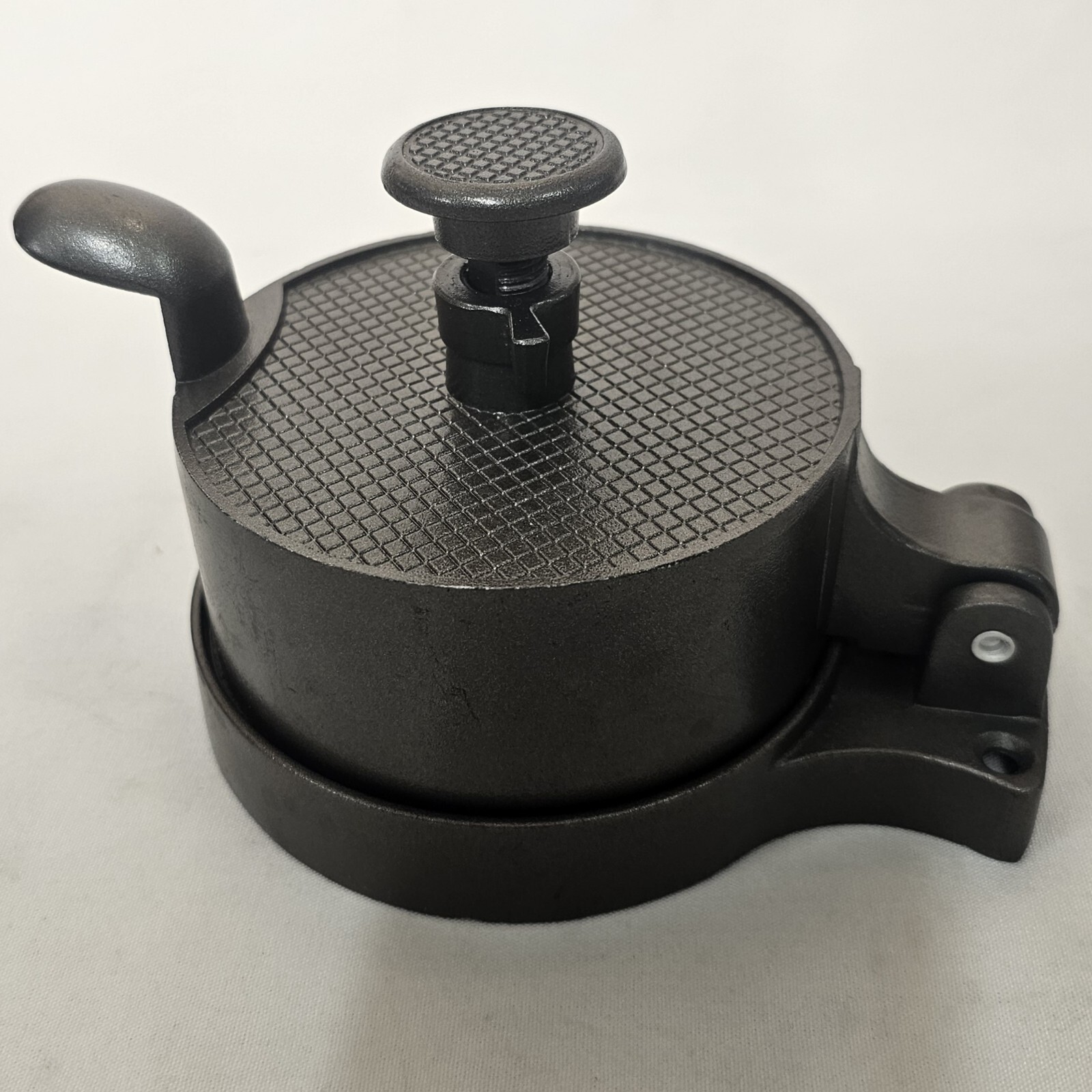 Adjustable Hamburger Press Patty Maker, 4 5/8" Inch Aluminum Metal with Knob gallery