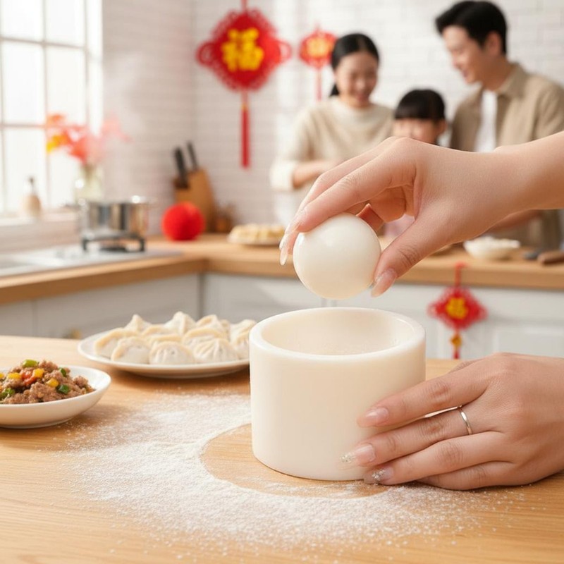 Dumpling Wrapper Mold Versatile Dumpling Wrapper Press Easy to Use for gallery