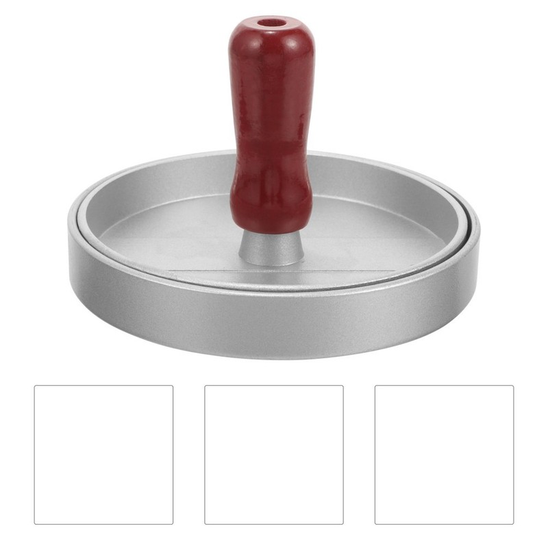 1pc Stainless Steel Burger Patty Mould Household Baking and Pressing Tools gallery