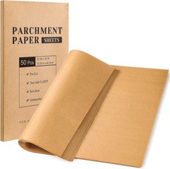 VITEVER Parchment Paper Sheets, Unbleached Baking Precut…