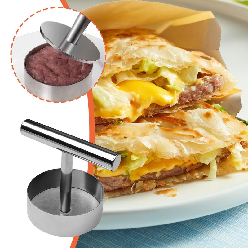 1 pc Hamburger Press Patty Maker Non Stick Stuffed Burger Meat Press Patty Maker gallery