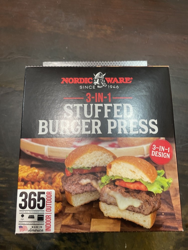 Nordic Ware 3 in 1 Stuffed Burger Press