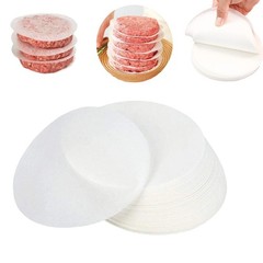 Wax Paper Sheets for Food,100 Pcs Unbleached Parchment 12*12cm, White