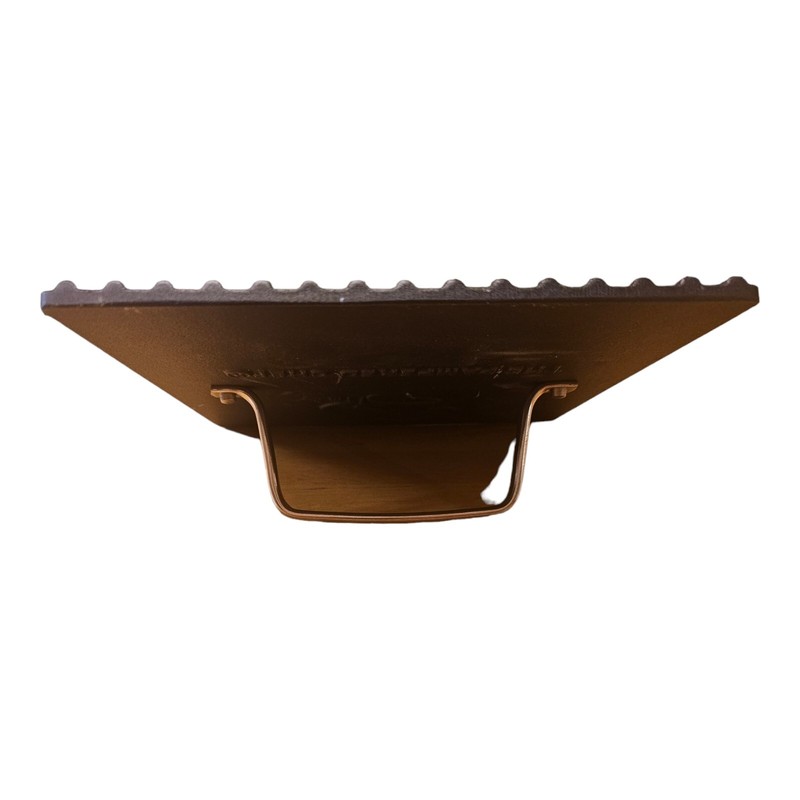 Pampered Chef Cast Iron Grill Press #2875 Panini Burger Bacon 8 1/2" gallery