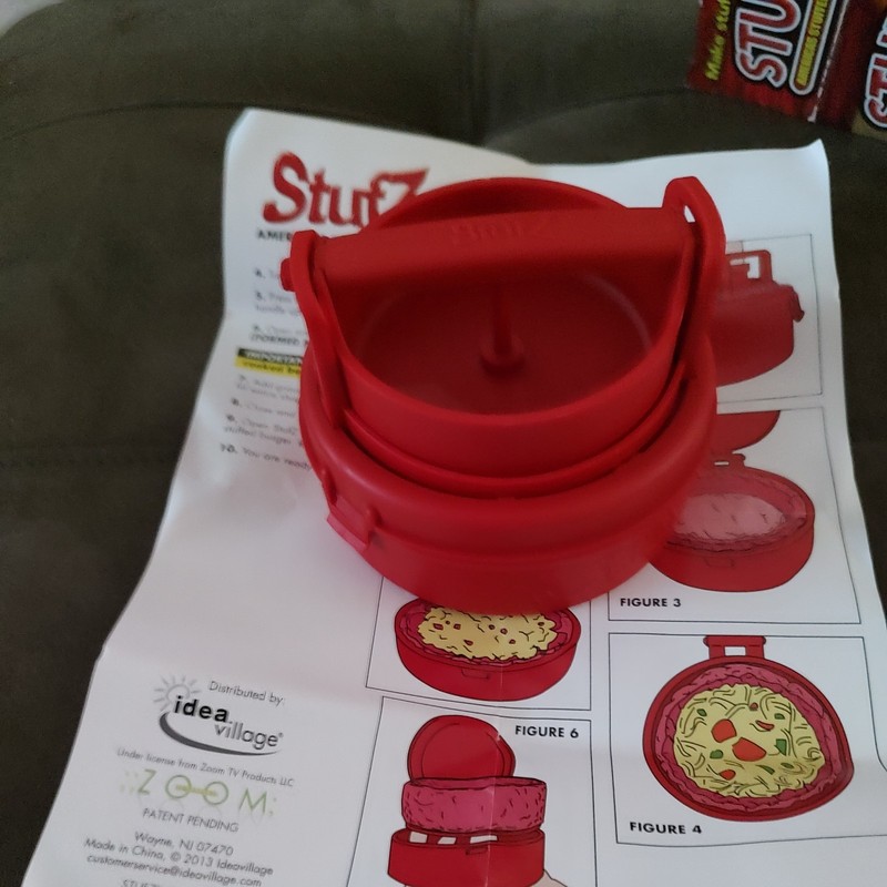 Stufz Stuffed Burger Press - Hamburger Patty Maker - As Seen On TV gallery
