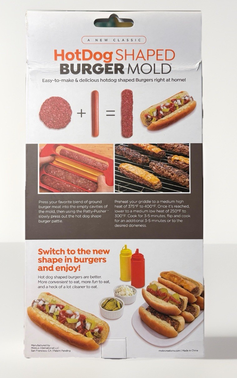 BURGER DOGS! yep, hot dog shaped hamburger molds Chasing Scratch Golf Pod's fave gallery