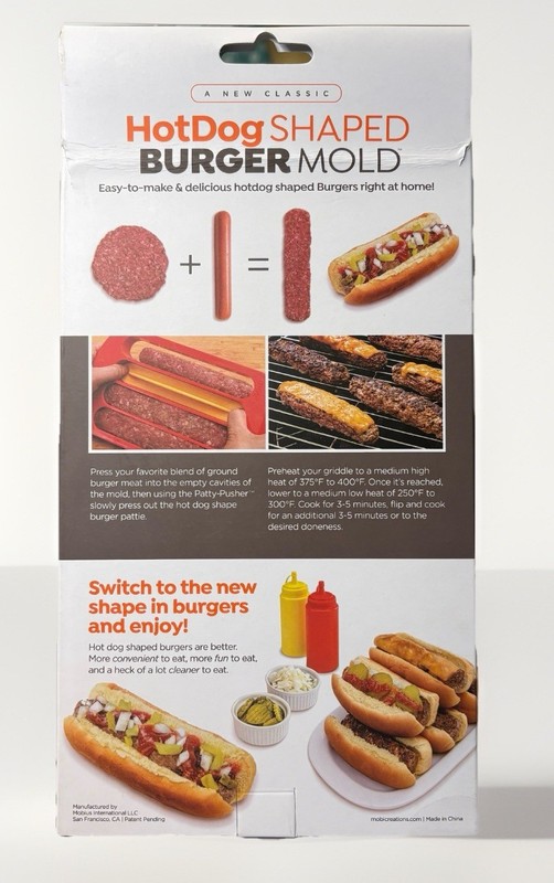 BURGER DOGS! yep, hot dog shaped hamburger molds Chasing Scratch Golf Pod's fave gallery
