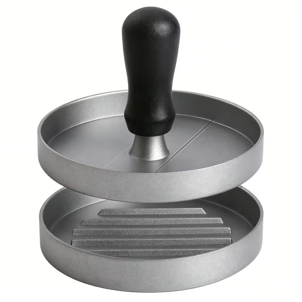 5.5 Inch Burger Press 150 Patty Papers, Non-Stick Hamburger Patty Maker with Wax