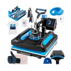 Pro Heat Press 15×15 Inch, 8 in 1 Heat Press Machine with 30 OZ Tumbler Press…