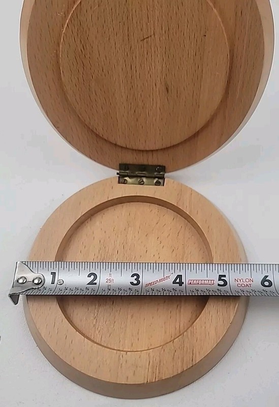 Vintage Retro Wooden Tortilla Maker/Hamburger Press Fighting Cocks 1950s gallery
