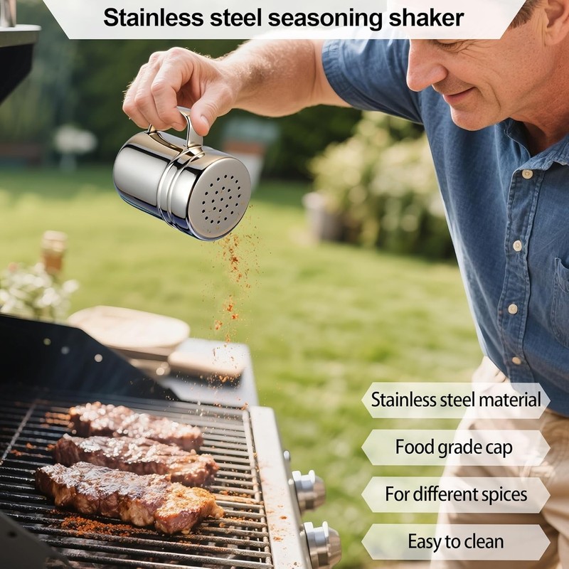 7" Cast Iron Smash Burger Press, Hamburger Press Patty Maker, Stainless Steel Sp gallery