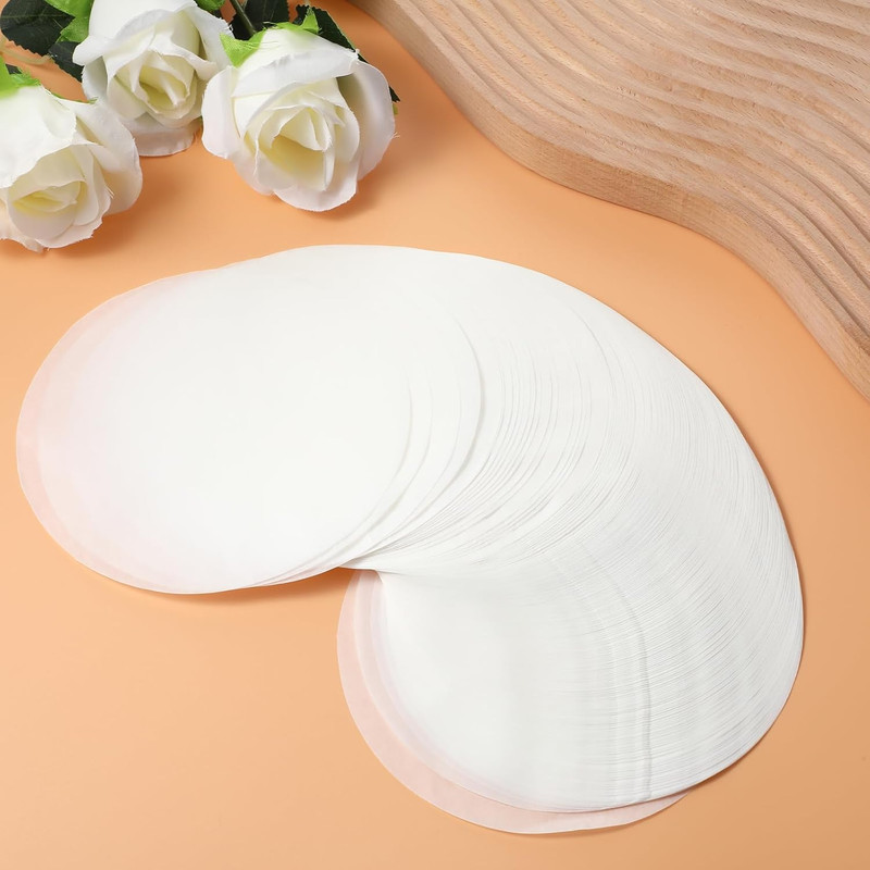 500 Pcs 5 Inches Burger Patty Paper Round, Non Stick Hamburger Paper Pad, Burger gallery
