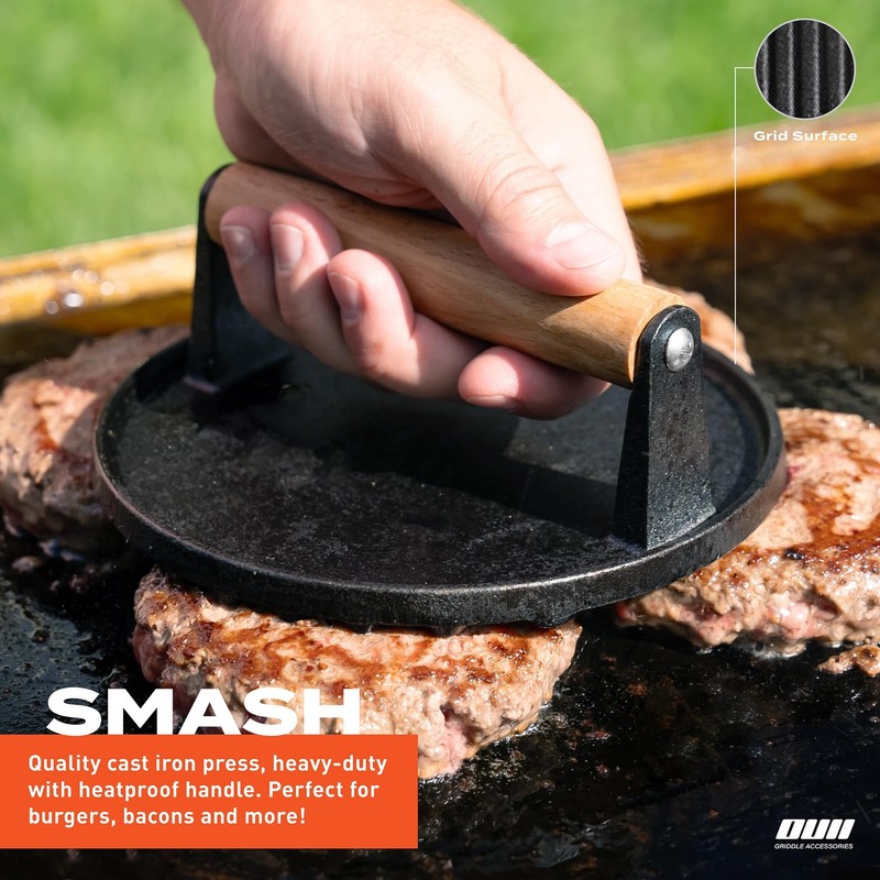 Flat Top Griddle Accessories Set for Blackstone and Camp Chef Griddle - Round... gallery