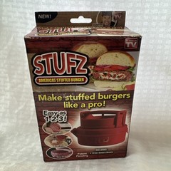STUFZ Americas Stuffed Burger (1 Pack) | Make Burgers Like a Pro, As-Seen-On TV