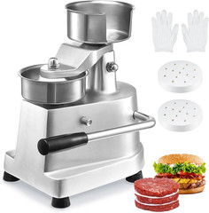 Commercial Burger Patty Maker, 100Mm/4Inch Hamburger Beef Patty Maker, Heavy Dut