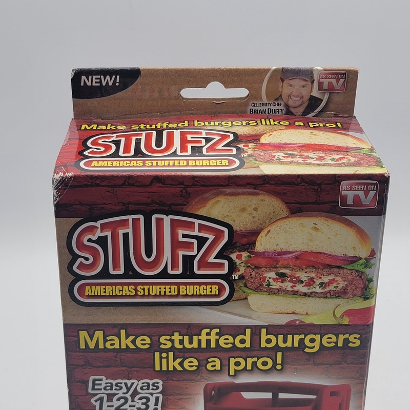 STUFZ America’s Stuffed Burger Maker As Seen On TV (New) gallery