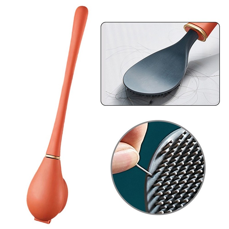 Innovative Silicone Toilet Brush and Container for Hygienic Cleaning gallery
