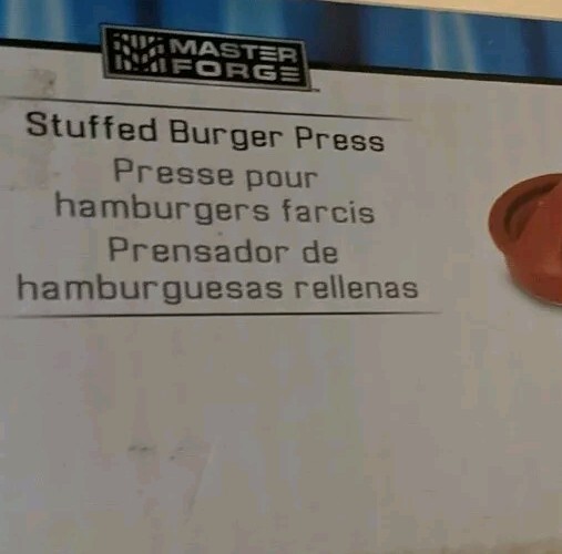 Burger Hamburger Press Shaper Regular & Stuffed Patties Press Grill Tool gallery
