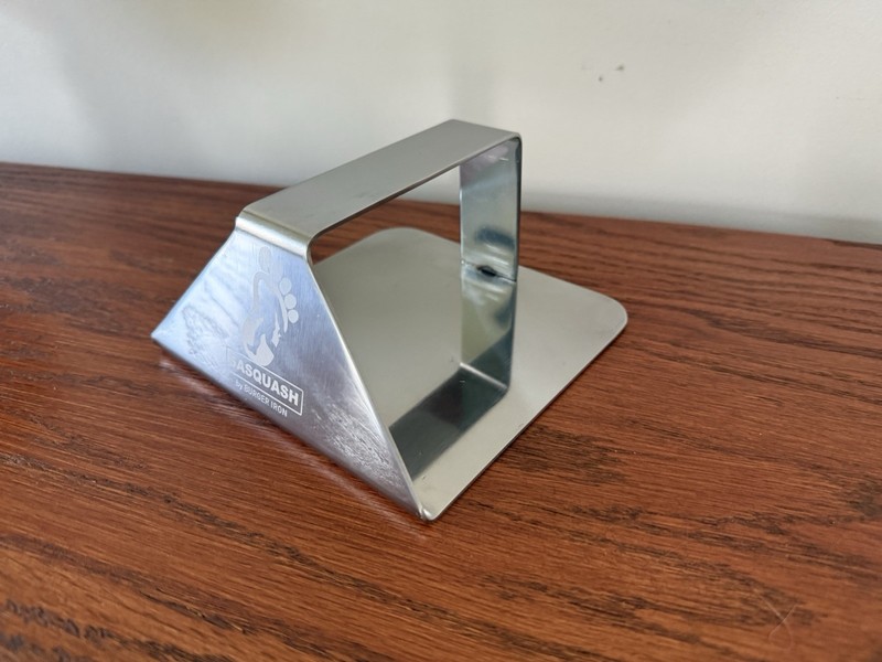 (NEW) Sasquash by Burger Iron- Professional Grade Burger Press, Stainless Steel gallery
